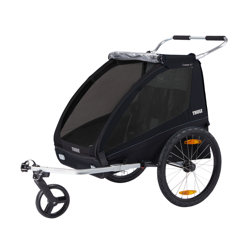 Thule Coaster XT 2-seat bike trailer black