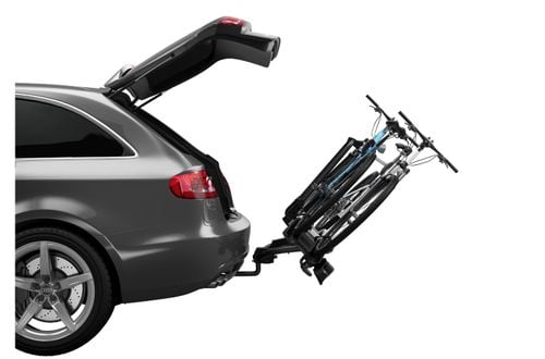 Thule VeloCompact 2 7-pin 925001 on car side tilt