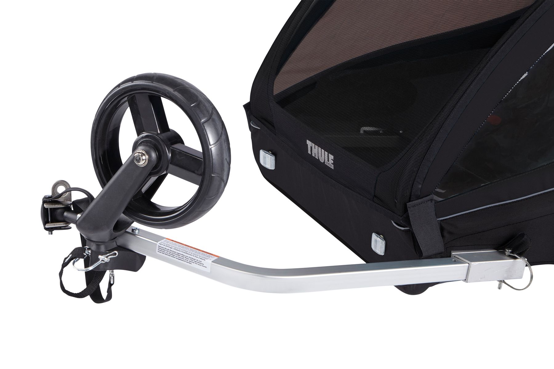Thule Coaster XT 2-seat Bike Trailer Black - Kit