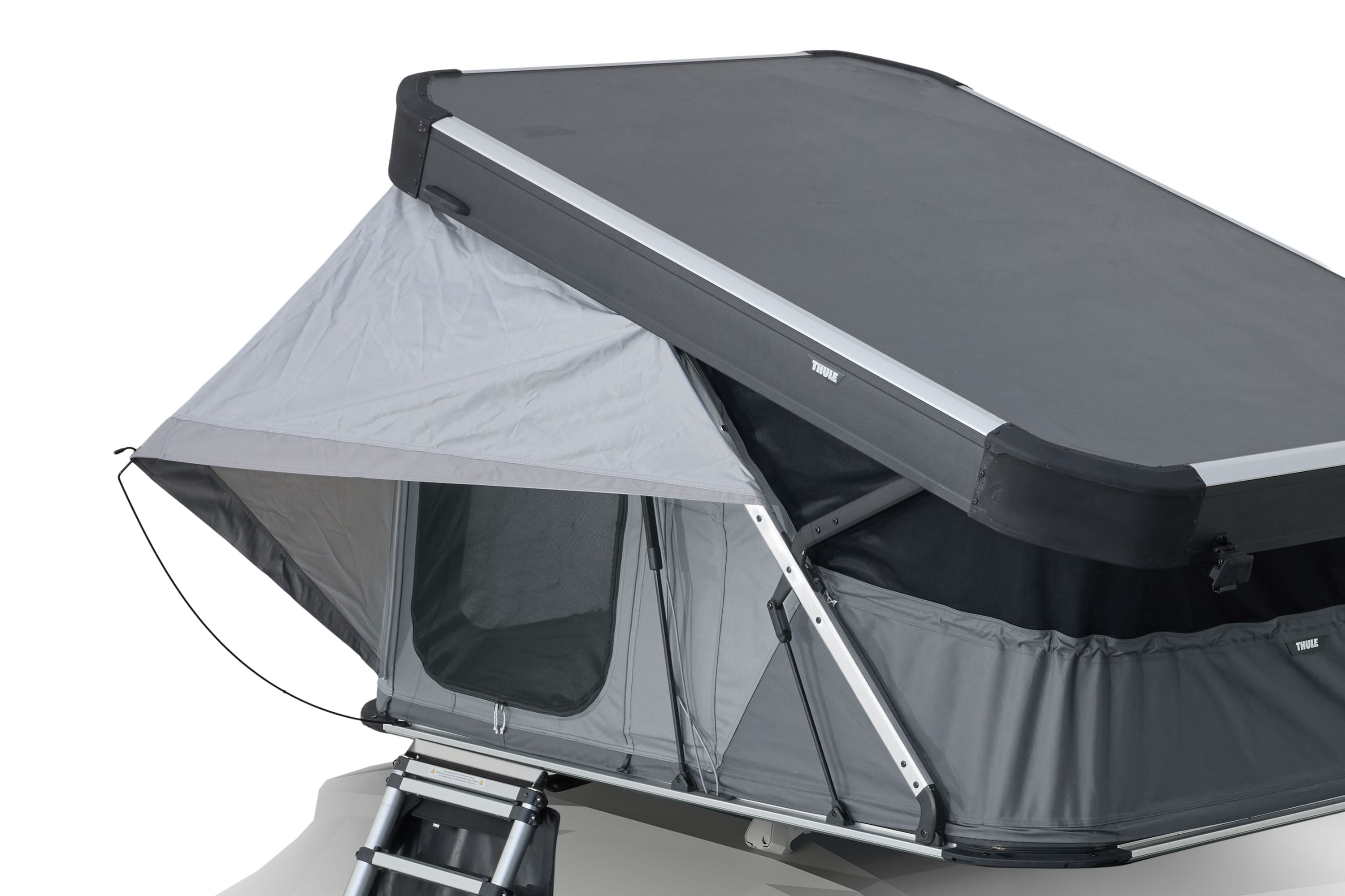 Thule Widesky side door rainfly ashland gray feature