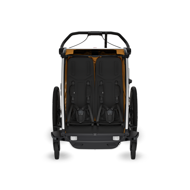 Thule Chariot Sport 2 double 1 or 2-seat multisport bike trailer natural gold