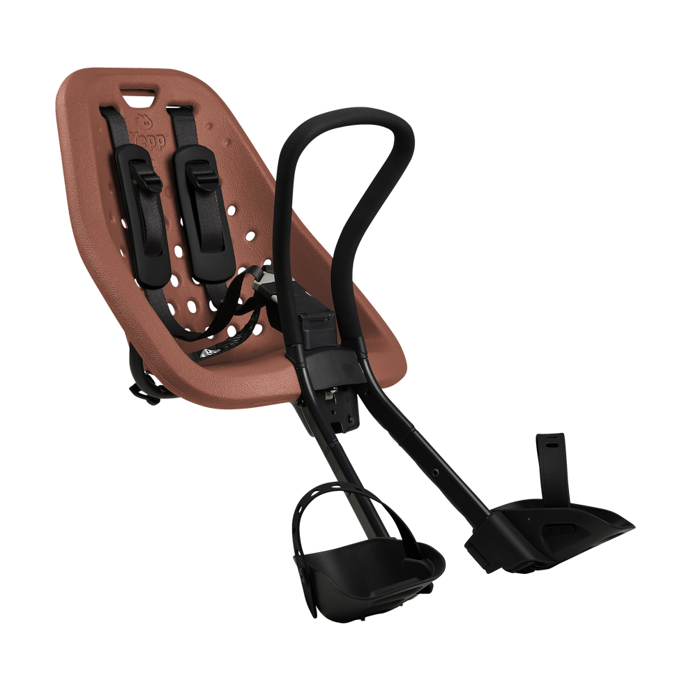 Thule Yepp Mini front mount child bike seat brown