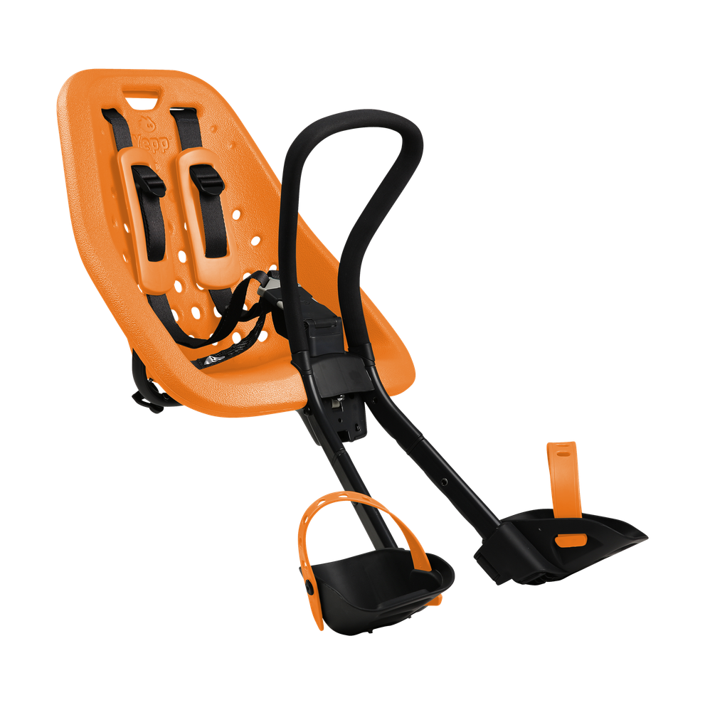 Thule Yepp Mini front mount child bike seat orange