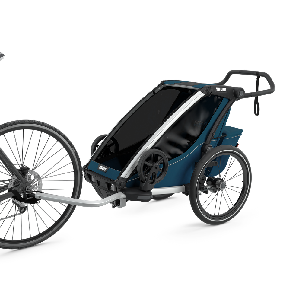 Thule Chariot Cross 1-seat multisport bike trailer majolica blue