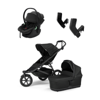 Thule Urban Glide 3 black & Thule Maple black newborn bundle