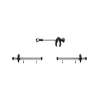 Thule Caravan Superb bike rack extention rail kit 3rd bike anodised gray