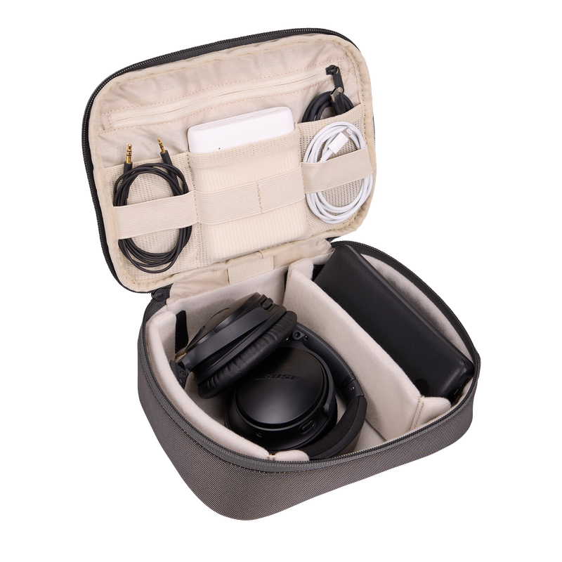 Thule Subterra 2 Powershuttle electronics organizer large Vetiver Gray