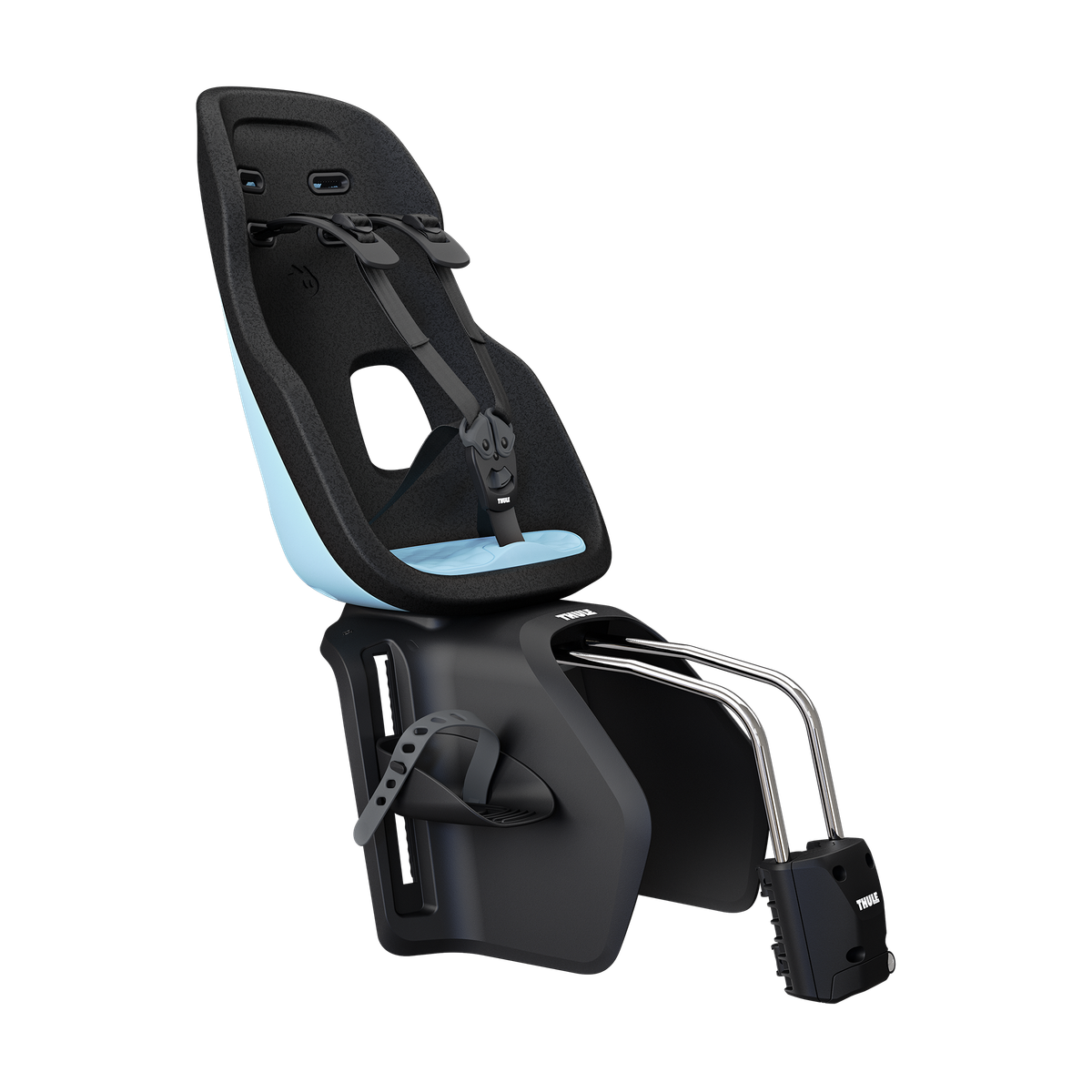 Thule Yepp Nexxt 2 maxi frame mount child bike seat aquamarine blue
