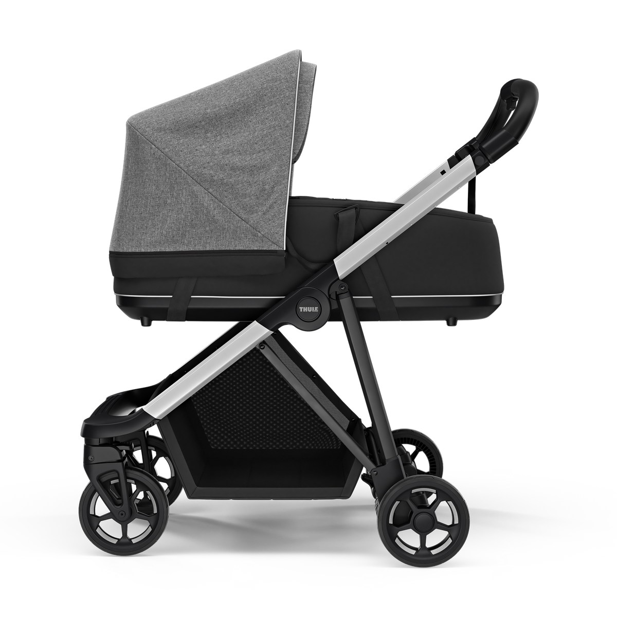 Thule Shine city stroller aluminium/gray melange