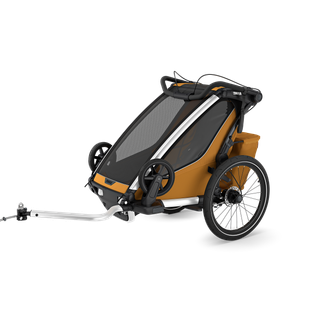 Thule Chariot Sport 2 single 1-seat multisport bike trailer natural gold