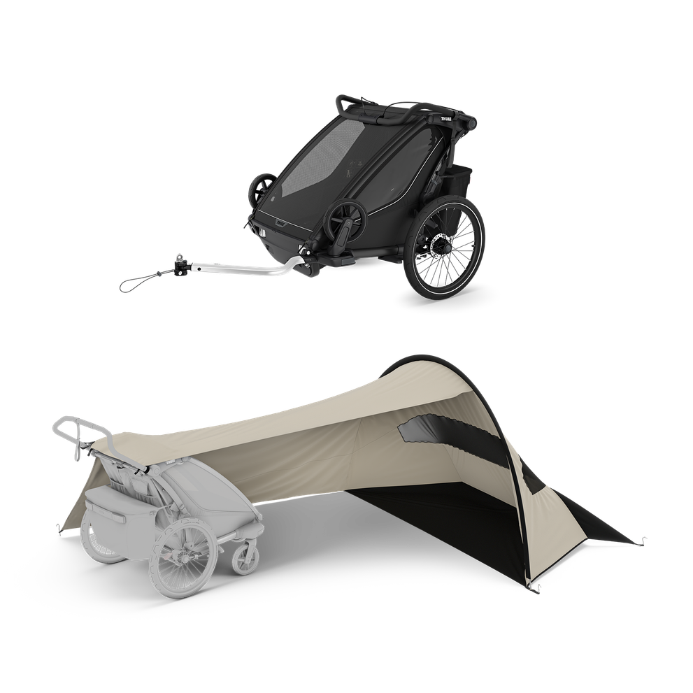 Thule Chariot Sport 2 + Thule sun and wind tarp