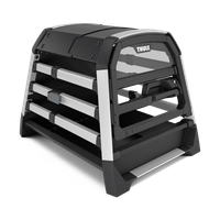 Thule Allax threshold compatible XS autobench für Hunde für Autos mit abgesenktem Kofferraumboden