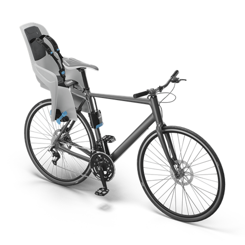 Thule RideAlong Lite frame mount child bike seat light gray
