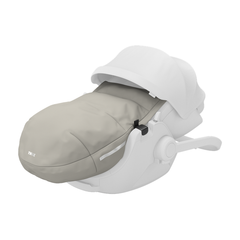Thule Elements infant car seat boot cover, natural beige