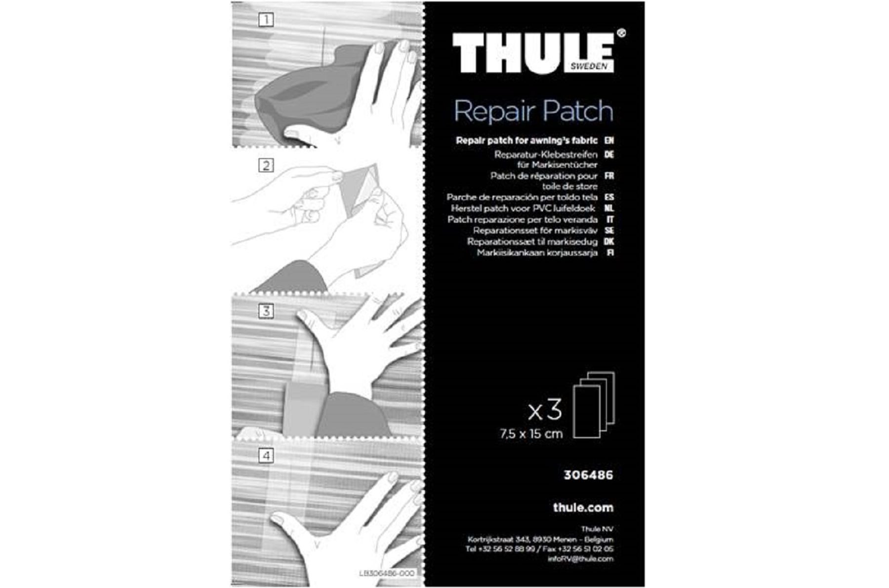 Thule Repair Patch awnings maintenance