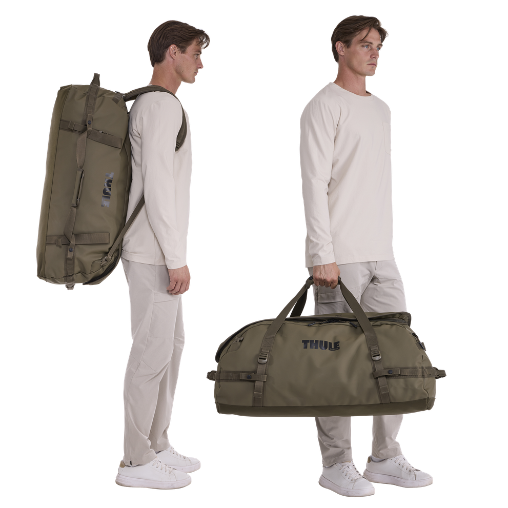 Thule Chasm 90L duffel deep khaki
