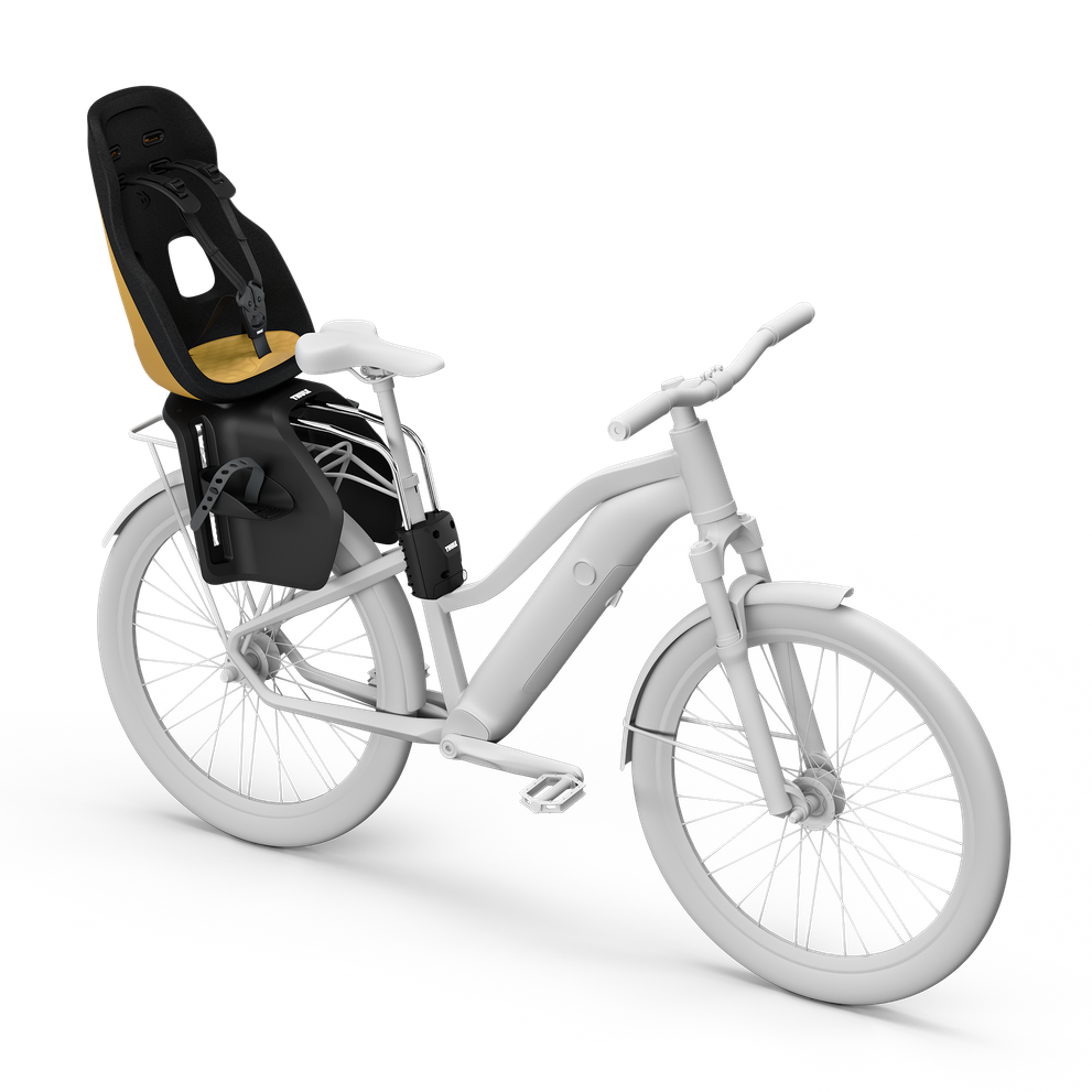 Thule Yepp Nexxt 2 maxi frame mount Burnished yellow