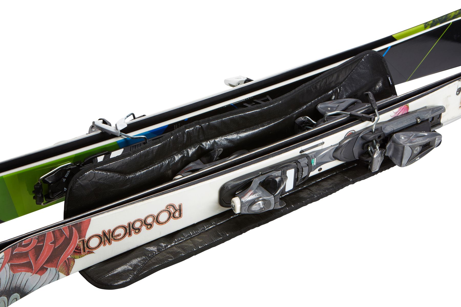 Thule RoundTrip Ski Roller 192cm Dark Slate 3204363 padded dividerr