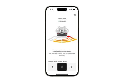 Thule Epos ParkSecure feature