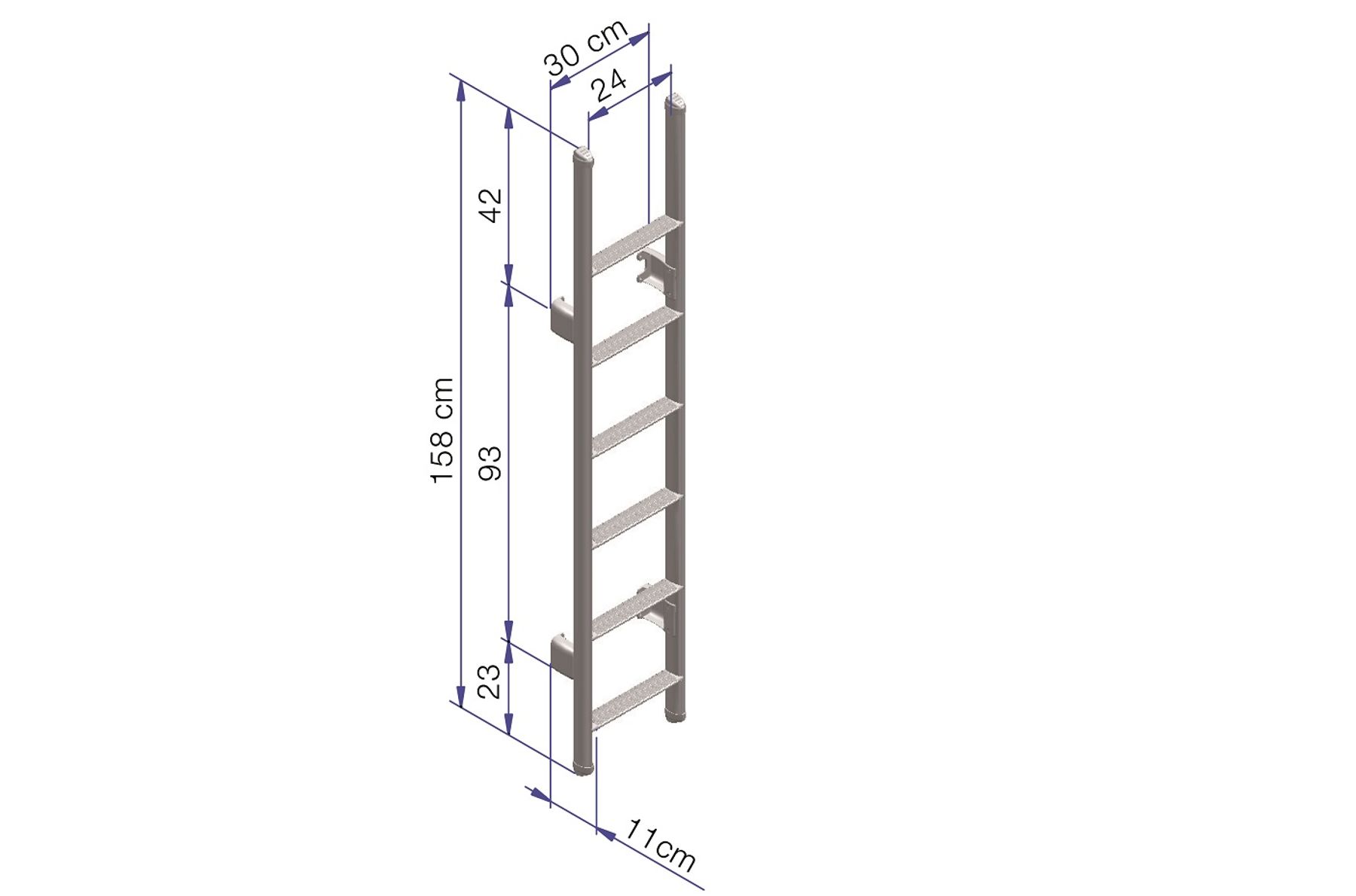 Thule Ladder Deluxe 6 Steps