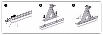 Imagen de las especificaciones t&eacute;cnicas del kit Thule Xscape