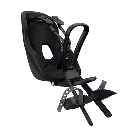 Front Mount Kids Bike Seat - Mid-Mounted Child Bicycle Seat For Active Family Riding
