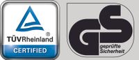 GS Mark Quality Seal for Thule product (GS Geprufte Sicherheit)