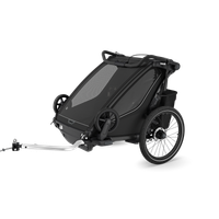 Thule Chariot Sport 2 double 1 or 2-seat multisport bike trailer black