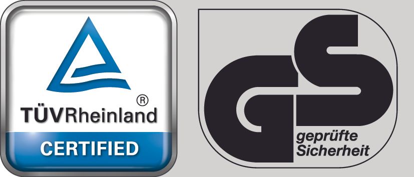 GS Mark Quality Seal for Thule product (GS Geprufte Sicherheit)