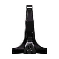 Thule 953 rain gutter super high foot for vehicles black