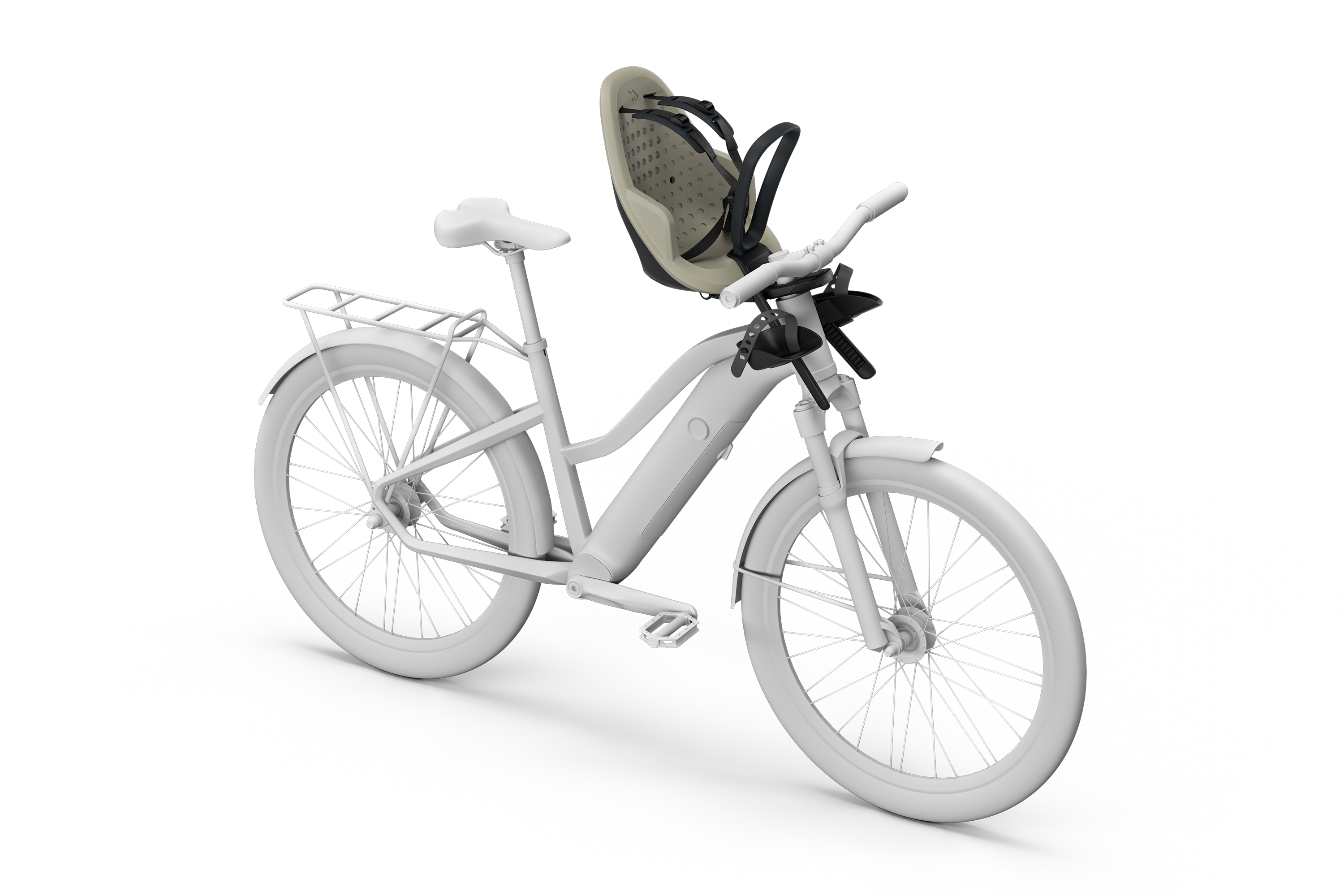 Thule Yepp 2 mini child bike seat Soft sand