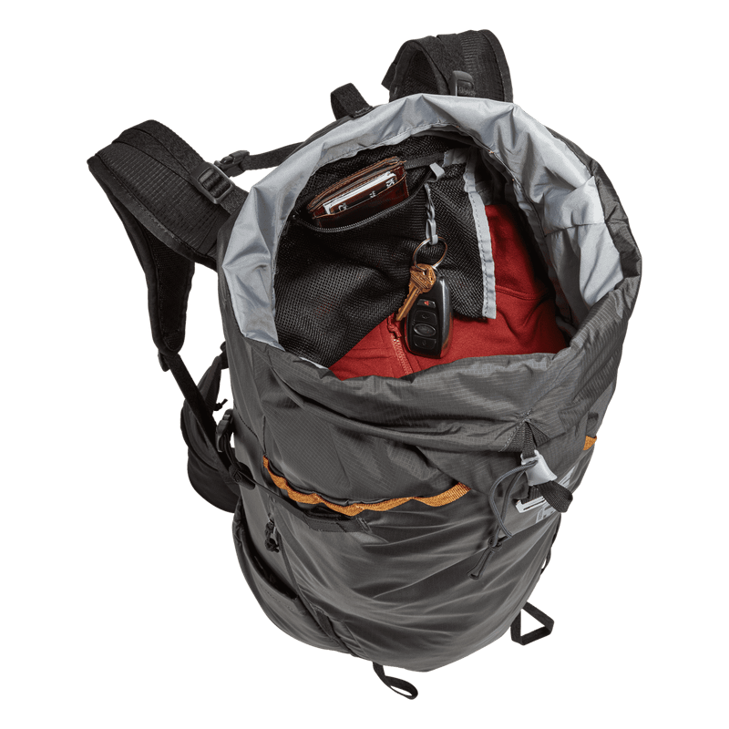 Thule Stir 35L men's hiking backpack wood thrush orange