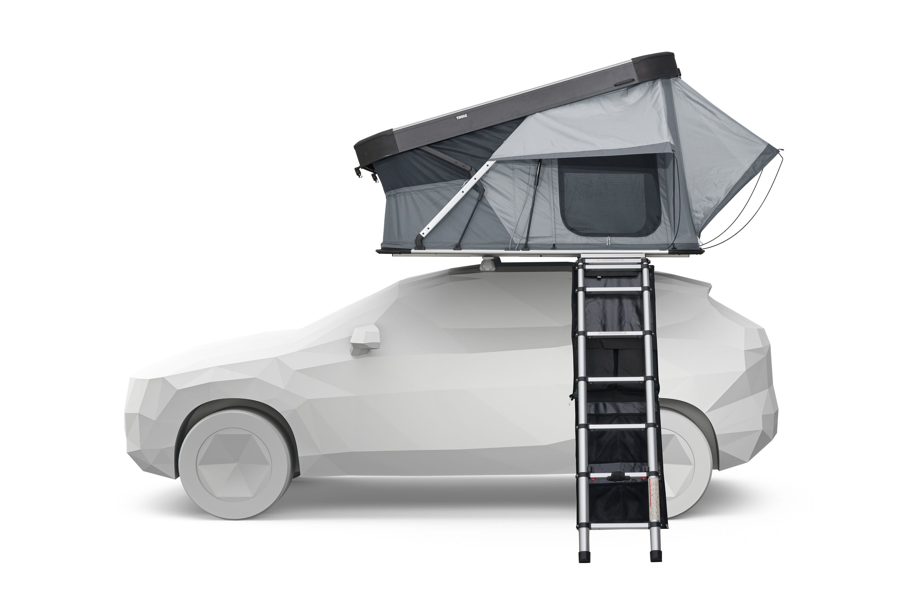 Thule Widesky side door rainfly ashland gray feature