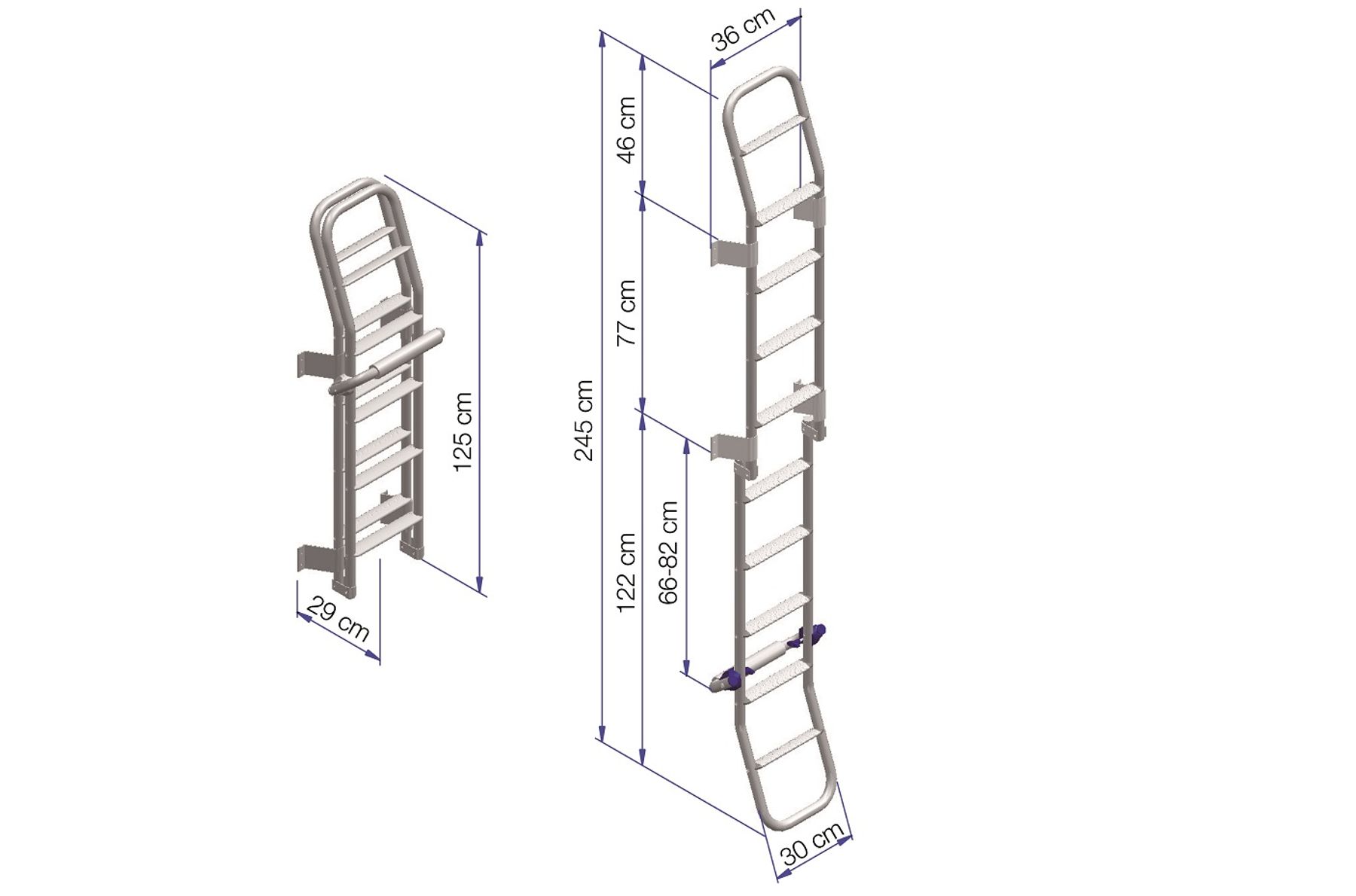 Thule Ladder 10 Steps Double Thule United Kingdom