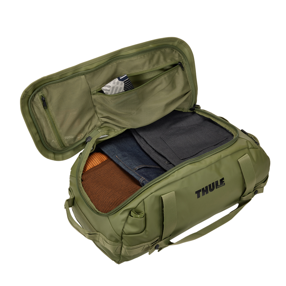 Thule Chasm 40L duffel bag olivine green