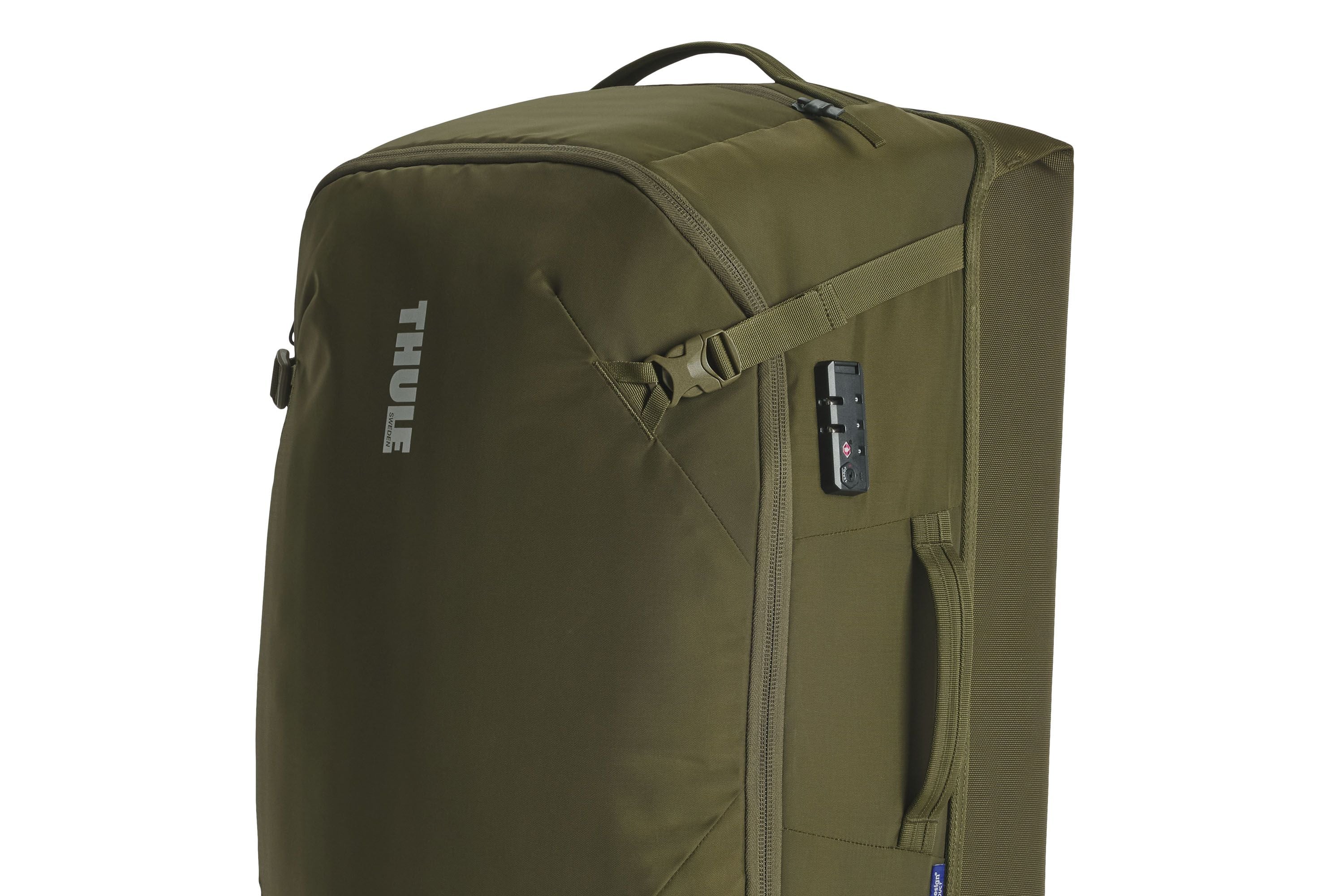 Thule EnRoute wheeled duffel natural green