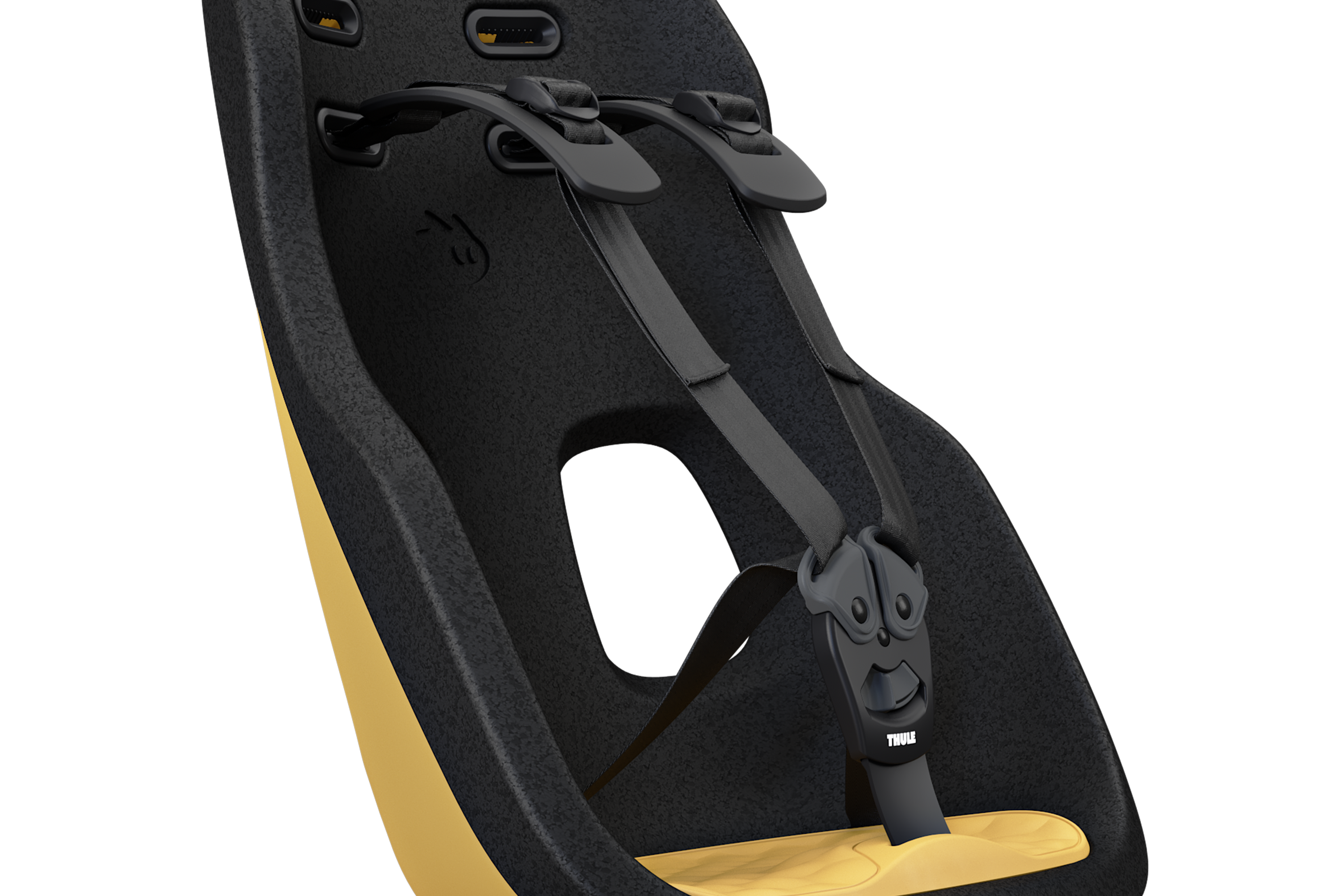 Thule Yepp Nexxt 2 maxi rack mounted child bike seat Burnished yellow