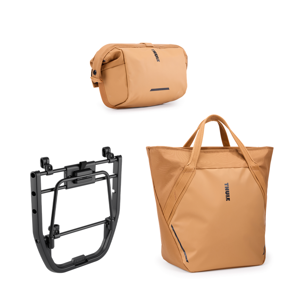 Thule Chasm InLock dusted orange bundle