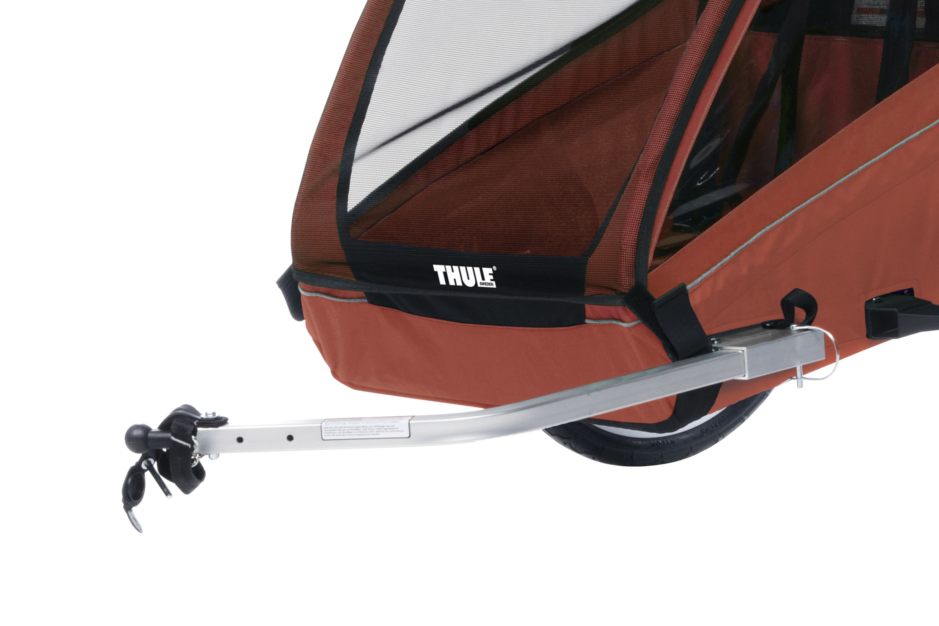 Bicycle trailer Thule Cadence Bike Kit Hot Sauce Red