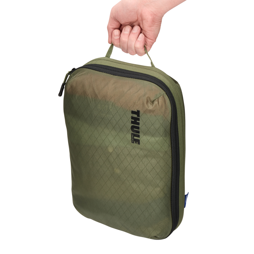 Thule compression packing cube set small/medium soft green