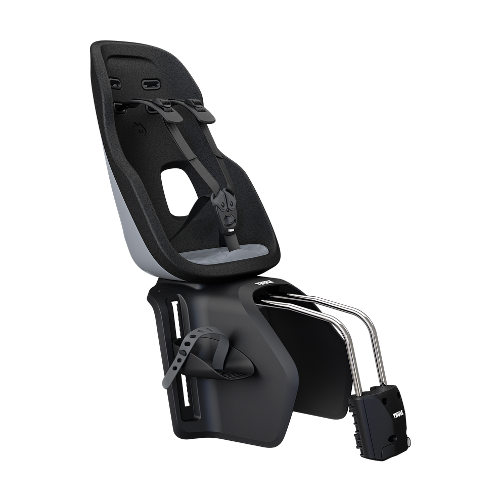 Thule Yepp Nexxt 2 maxi frame mount child bike seat monument gray