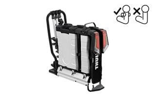 Thule EasyFold XT F 3-bike Towbar Bike Rack - Folded