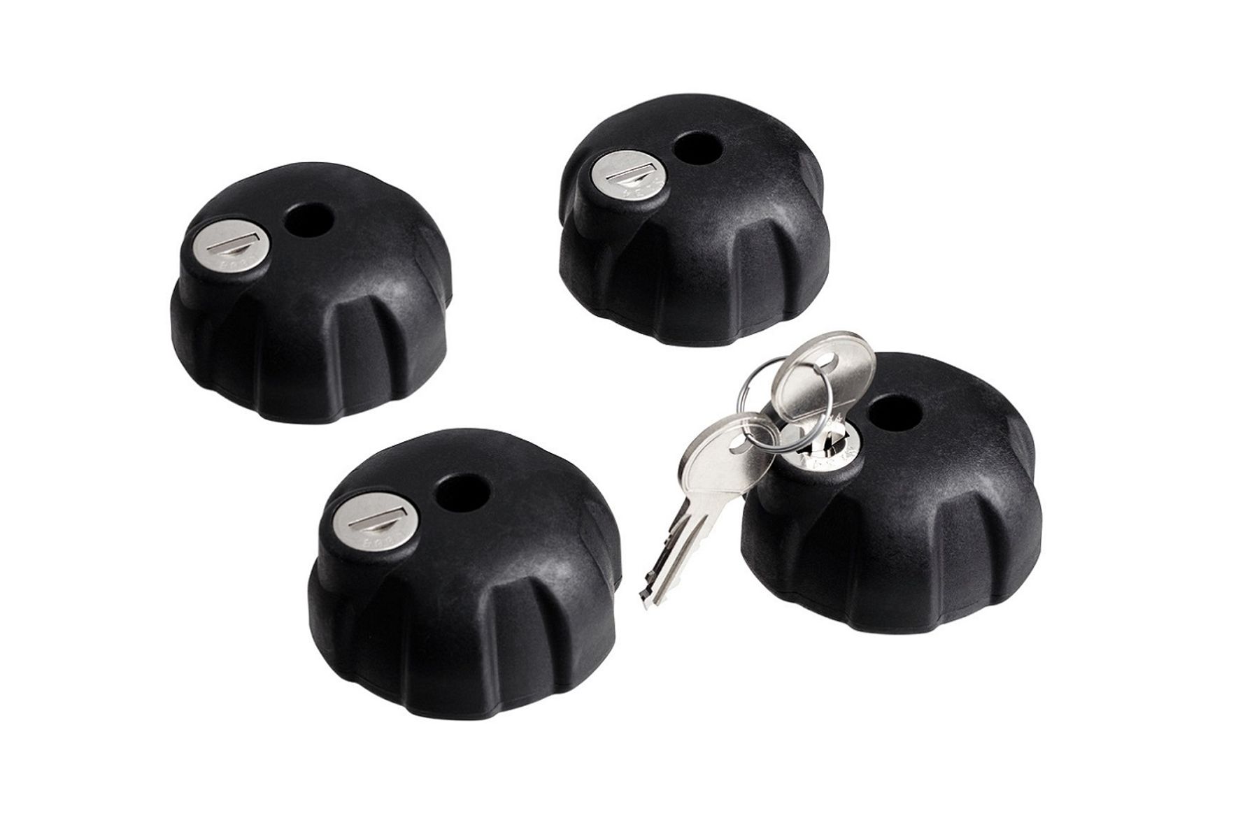 4 knobs with lock for bike holder to secure your bikes