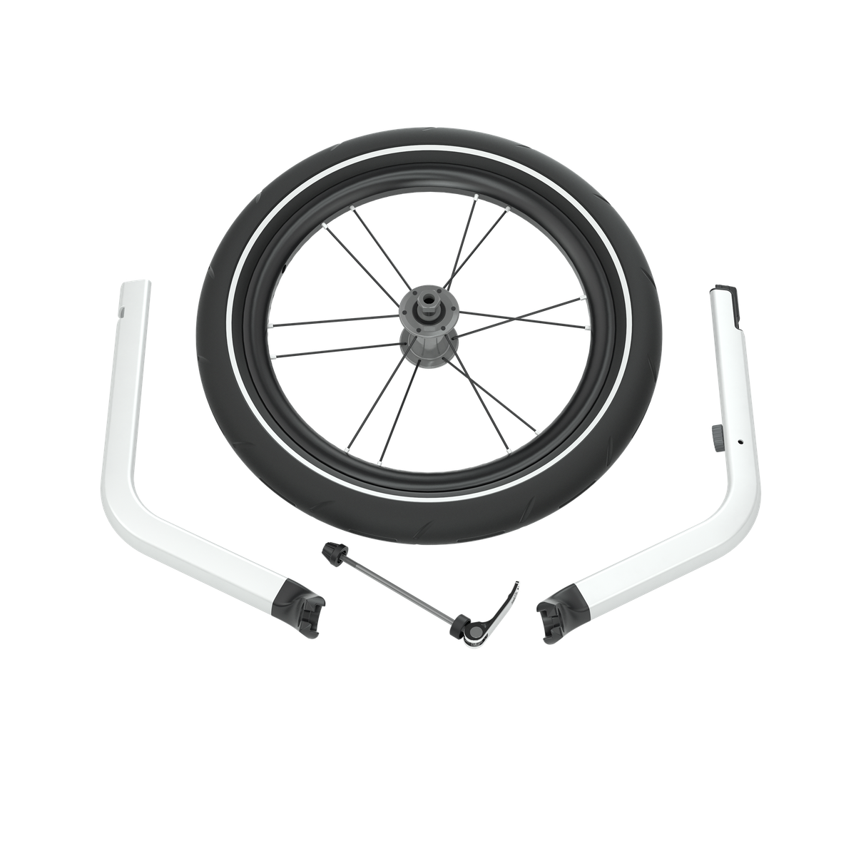 Thule Chariot all-terrain kit single  aluminum/black