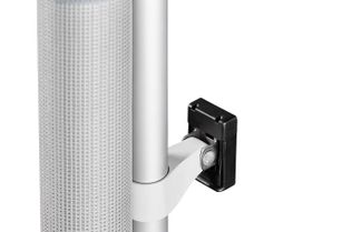RV panel Thule Windscreen -wall fixation detail