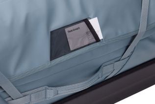 Thule Chasm wheeled duffel suitcase pond gray