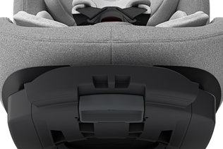 Thule Elm toddler car seat light gray feature