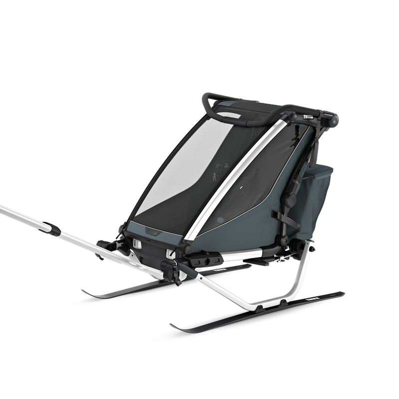 Thule Chariot Cross 2 single 1-seat multisport bike trailer dark slate