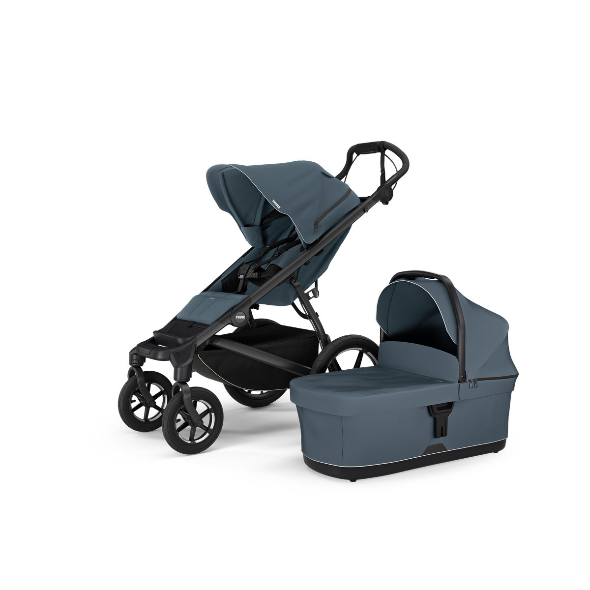 Thule Urban Glide 4-wheel + Thule bassinet