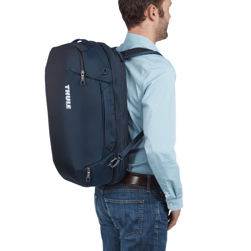 Thule Subterra convertible carry on luggage mineral blue